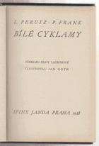 Bílé cyklamy