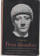 O staré řecké společnosti II. První filosofové