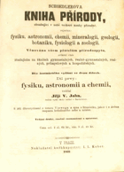 Schoedlerova kniha přírody I - II (obsahující v sobě veškeré nauky přírodní, zejména