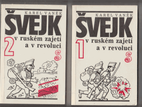 2SVAZKY Švejk v ruském zajetí a v revoluci I - II