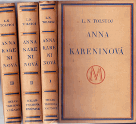 3SVAZKY Anna Kareninová I - III