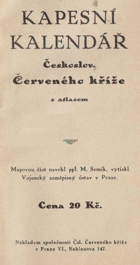 Kapesní kalendář Českoslov. Červeného kříže s atlasem na rok 1927