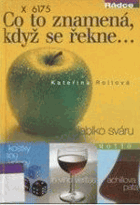 Co to znamená, když se řekne --