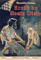 Hrabě de Monte Cristo SEŠITOVÁ BAREVNÁ OBÁLKA! KOMPLETNÍ VČ. ZADNÍ ČÁSTI