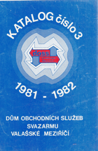Doss Katalog 3 - Dům obchodních služeb Svazarmu Valašské Meziříčí