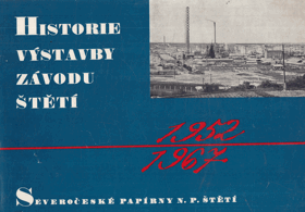 Historie výstavby závodu Štětí 1952-1967
