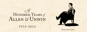 A Hundred years of Allen & Unwin 1914 – 2014