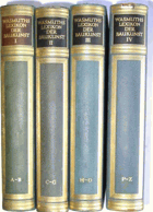 Wasmuths Lexikon der Baukunst 4Bde (Supplementband fehlt)