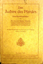 Das Äußere des Pferdes. Eine Beurteilungslehre