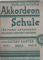 Volkstümliche Akkordeonschule für Piano-Akkordeon und chromatische Knopfriff-Harmonika