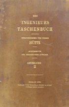 Des Ingenieurs Taschenbuch. Band II