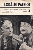 Lokální patriot - noviny Osvobozeného divadla, roč. II. - č. 3