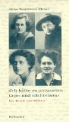 Ich hätte zu antworten tage- und nächtelang