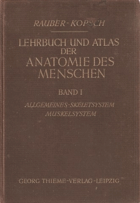2 SVAZKY Lehrbuch und Atlas der Anatomie des Menschen - zwei Bänden. 2Bde