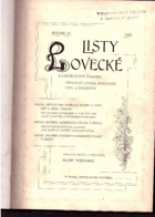 Listy lovecké - roč. 6. Illustrovaný časopis věnovaný zájmům honby, lovu a rybářství