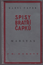 Marsyas čili Na okraj literatury (1919-1931)