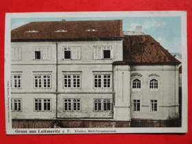 Litoměřice - Leitmeritz, klášter, dívčí pensionát (pohled)
