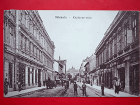 Miskolc -  Miškovec - Mischkolz, Maďarsko (pohled)