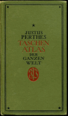 Justus Perthes taschenatlas der ganzen Welt
