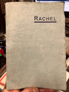 Rachel. Básně