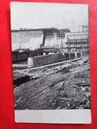 Stavba přehrady - fotografie, přehradA (pohled)