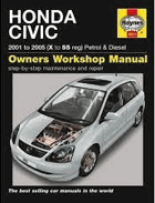 Haynes Manual Honda Civic Petrol & Diesel