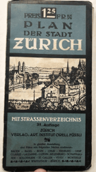 Plan der Stadt Zürich, Orell-Füssli