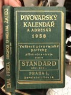 Pivovarský kalendář a adresář na rok 1938