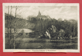 Franziskanerkloster u. Klosterfelsen - Kaaden