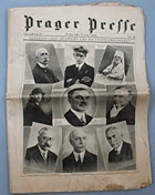 PRAGER PRESSE  Bilderbeilage Jahrgang X (1930) Nrs 1 - 52 komplett