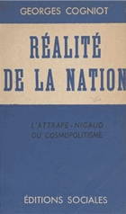 Réalité de la nation - L'attrape-nigaud du cosmopolitisme