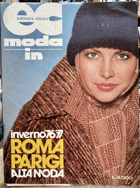 MODA IN - Éditions Claspy - Inverno 1976-1977 - Roma Parigi - Alta Moda