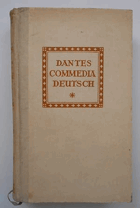 Dantes Commedia Deutsch von Hans Geisow.
