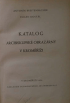 Katalog arcibiskupské obrazárny v Kroměříži