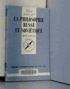 La Philosophie Russe et Soviétique
