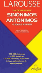 Diccionario de sinónimos, antónimos e ideas afines