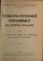 Československé vzpomínky na Jasnou Poljanu