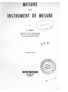 Mesure et instrument de mesure