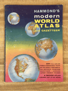 Hammond modern World Atlas and Gazetteer for Schools