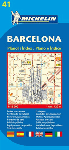 Barcelona - Michelin City Plan 41. City Plans (Michelin City Plans) MAPA
