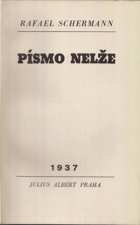 Písmo nelže