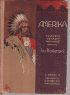 Amerika - kulturní obrázky z Ameriky severní NEORIGINÁLNÍ VAZBA!
