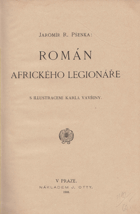 Román afrického legionáře