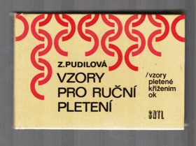 Vzory pro ruční pletení Vzory pletené křížením ok