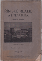 Římské realie a literatura