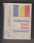 Rumunsko-český a česko-rumunský slovník
