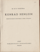 Konrád Henlein Neoficielní historie jeho strany