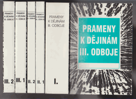 5SVAZKŮ Prameny k dějinám 3.odboje KOMPLET !!