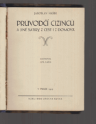 Průvodčí cizinců a jiné satiry z cest i z domova.