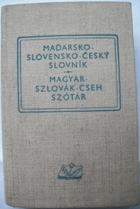 Maďarsko-slovensko-český slovník